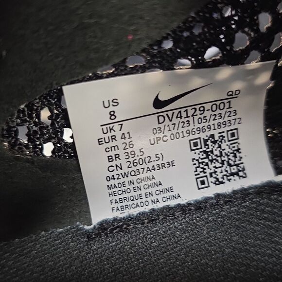 Nike ZoomX Vaporfly Next% 3 Black Metallic Gold Grain LE DV4129-001 Women's 9.5 - Picture 16 of 16